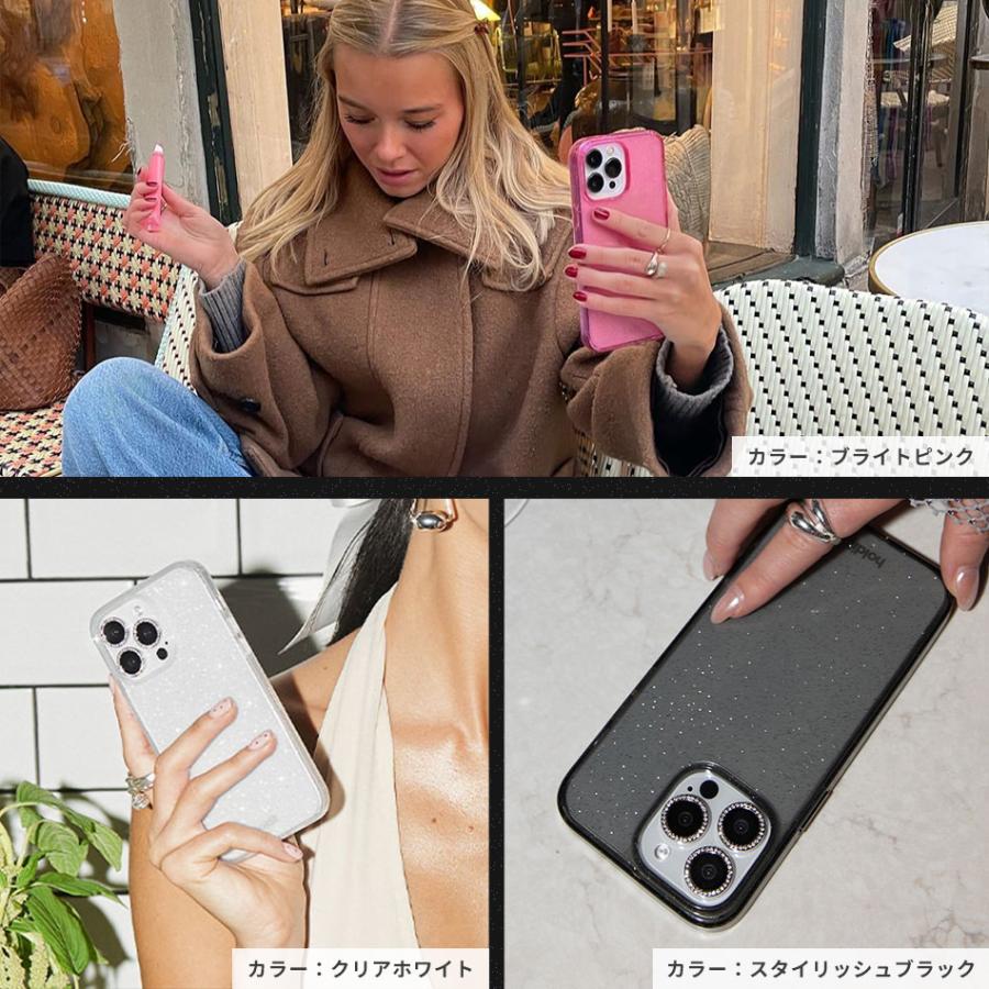 iPhone16 ケース クリアケース キラキラ iPhone16e 16Pro iPhone15 16e 15 Pro 14 13 12 12Pro 11 XR スマホケース カバー クリア アイフォン ブランド Holdit |  | 10