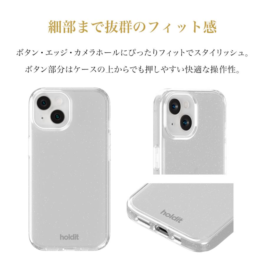 iPhone16 ケース クリアケース キラキラ iPhone16e 16Pro iPhone15 16e 15 Pro 14 13 12 12Pro 11 XR スマホケース カバー クリア アイフォン ブランド Holdit |  | 14