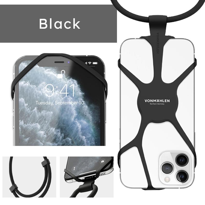 Vonmahlen スマホショルダー ストラップホルダー ネックストラップ ストラップホルダー スマホ iPhone アンドロイド シリコン 全機種対応 落下防止 Infinity |  | 17