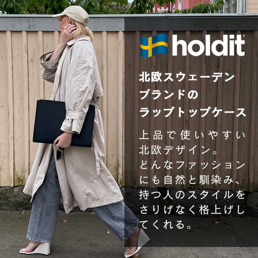 ノートパソコン ケース 16インチ 14インチ 軽量 dell MacBook Pro air Surface おしゃれ ラップトップケース クラッチ ノートPC スリーブ 北欧 ブランド holdit |  | 03
