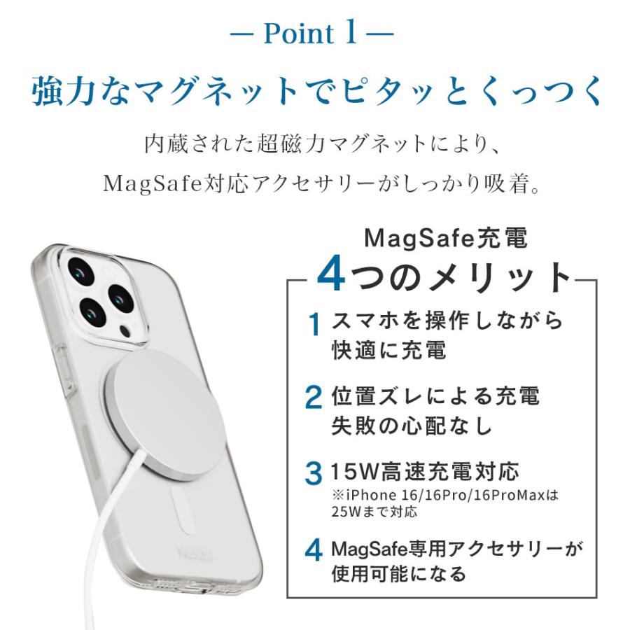 iPhone17 ケース iPhone 17 Pro Max Air 17Pro Air 17ProMax 16e 16 Pro 15 14 13 12 12Pro ケース magsafe カバー クリア magsafe対応 アイフォン Holdit |  | 18