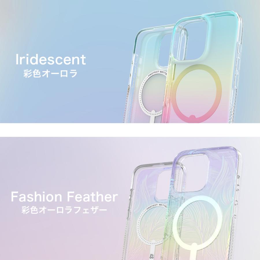 iPhone16 ケース クリア iPhone 16 16Pro 16ProMax Pro Max  耐衝撃 黄変防止 透明 クリアケース 写真入れ ステッカー スマホ かわいい ZAGG ザグ アメリカ 海外 |  | 18