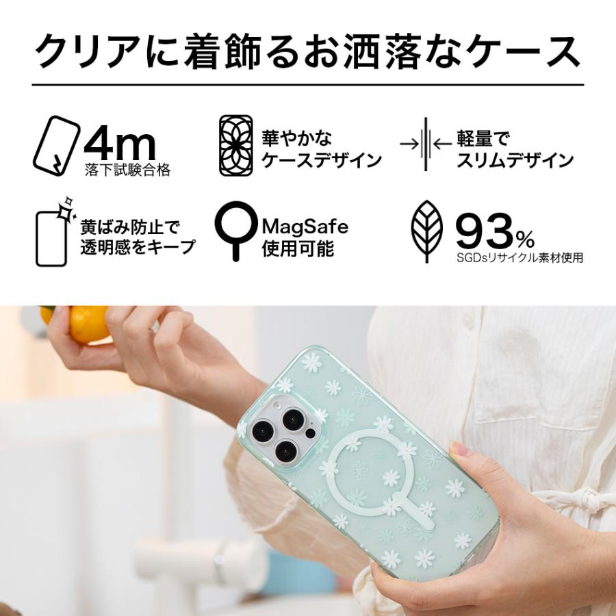 iPhone16 ケース クリア iPhone 16 16Pro 16ProMax Pro Max  耐衝撃 黄変防止 透明 クリアケース 写真入れ ステッカー スマホ かわいい ZAGG ザグ アメリカ 海外 |  | 05