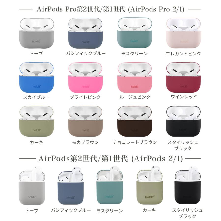 AirPods 4 第4世代 第3世代 3 AirPodsPro 第2世代 2 第1世代 1 AirPods4 ケース Pro AirPodsケース カバー シリコン エアポッズ プロ おしゃれ ブランド Holdit |  | 20