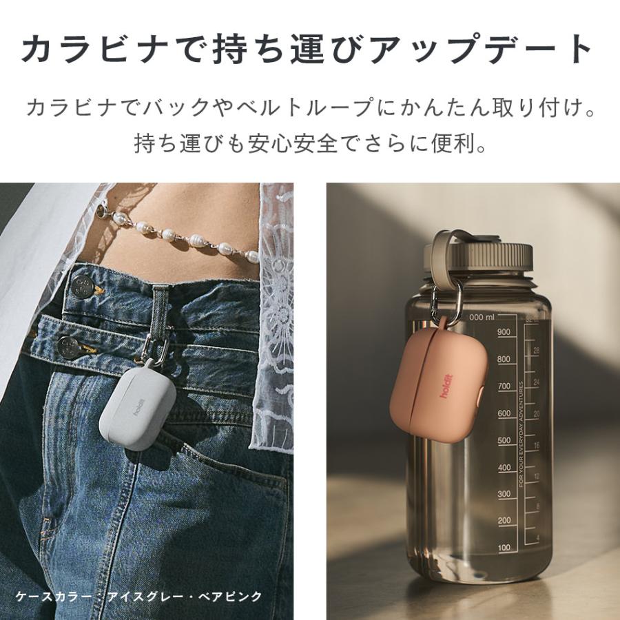 AirPods5 AirPods 4 第5世代 第4世代 ケース カラビナ AirPodsPro AirPodsPro3 第3世代 第2世代 第1世代 3 2 1 Pro AirPodsケース カバー シリコン Holdit |  | 07