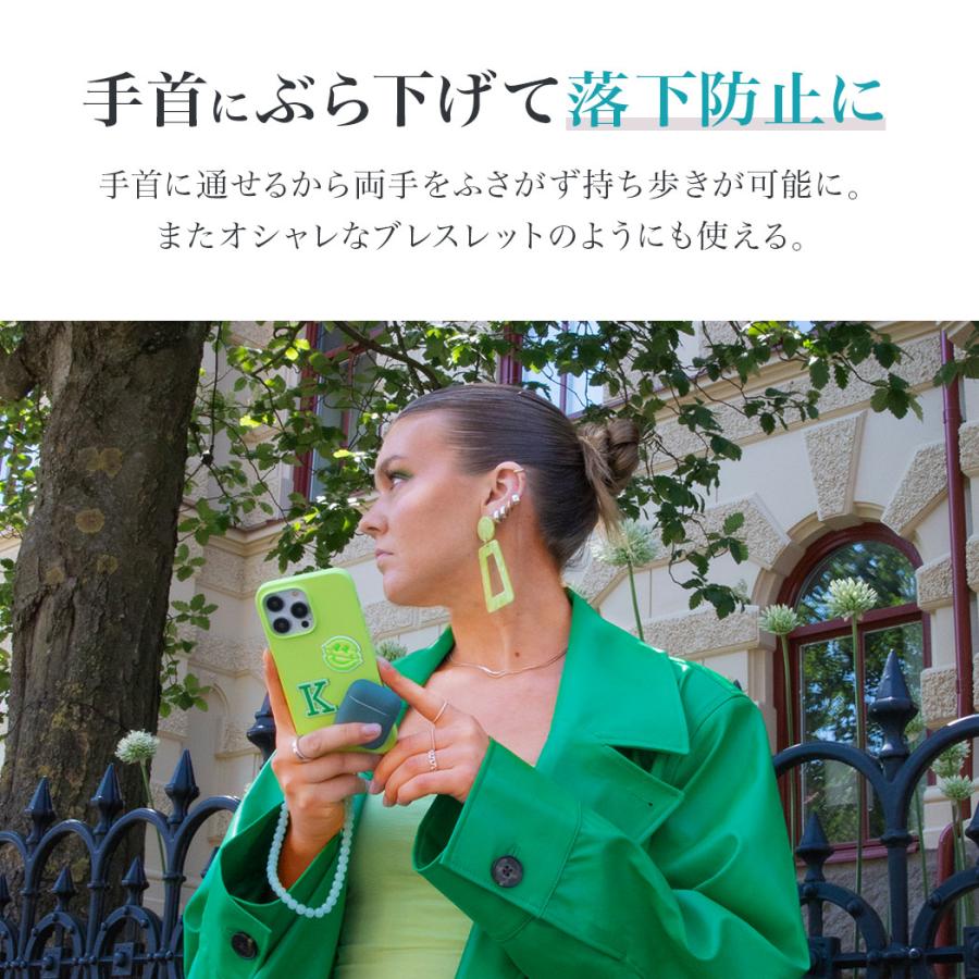 Holdit スマホ ストラップ 手首 おしゃれ かわいい 天然石 パワーストーン 携帯ストラップ スマホリング スマホ iPhone Android 北欧 スウェーデン iPhone17 |  | 12