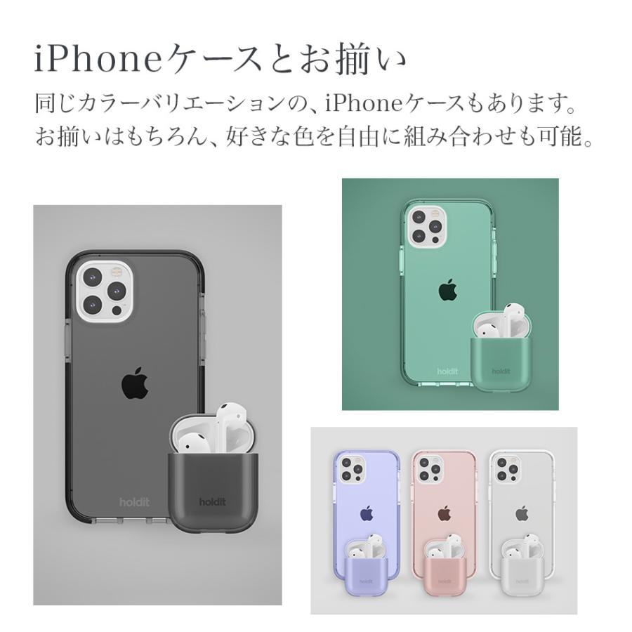 AirPodsケース AirPods Pro 3 第3世代 AirPodsPro AirPods3 ケース カバー クリア クリアケース 透明  エアポッズ エアポッズケース おしゃれ Holdit ブランド