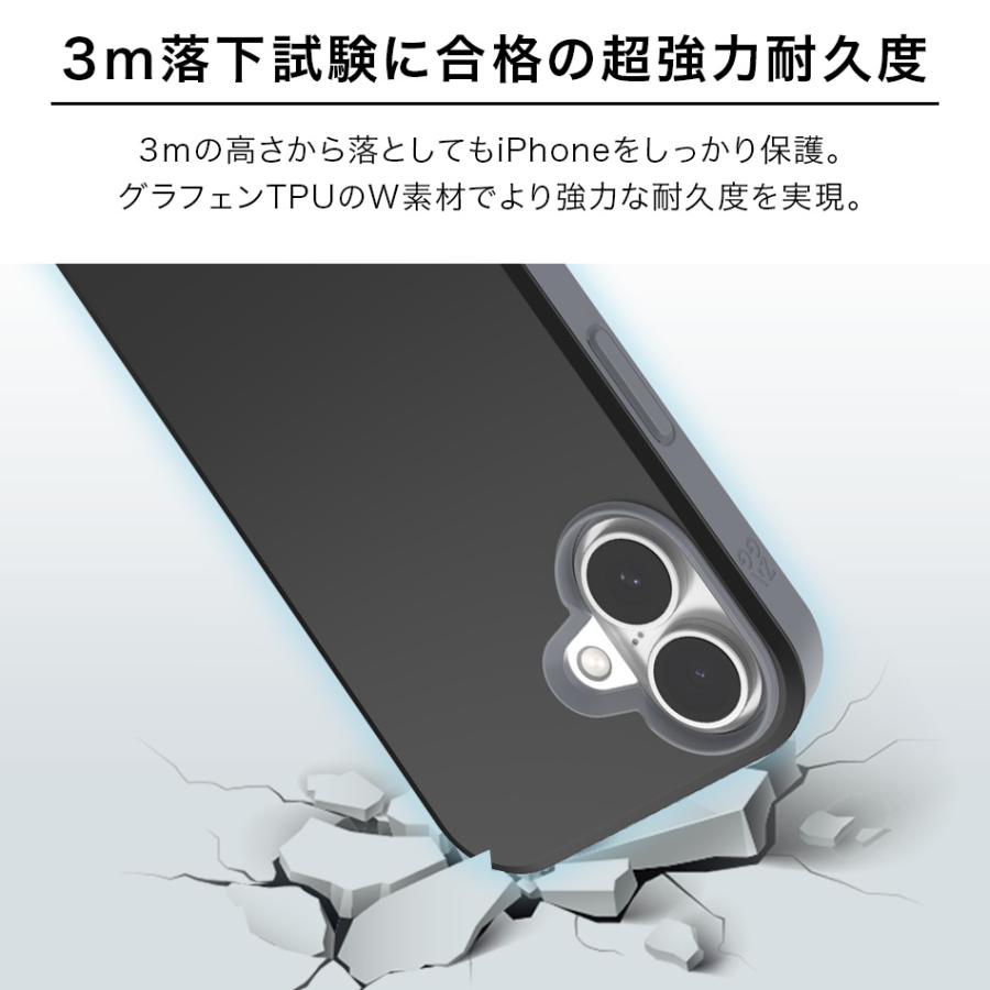 iPhone16 ケース iPhone 16 16Pro 16ProMax Pro Max 耐衝撃 TPU スマホケース カバー 3m落下試験合格 ZAGG ザグ アメリカ 海外 米軍 全世界4億個累計販売 |  | 07