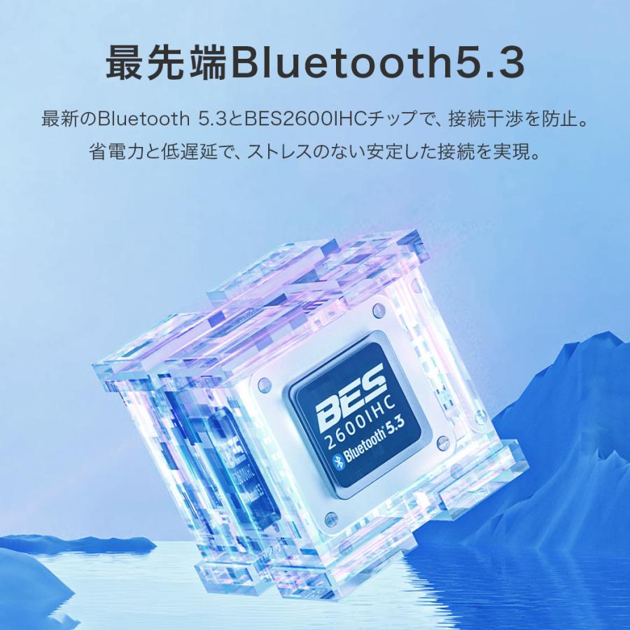 【正規代理店】 ワイヤレス イヤホン Bluetooth 5.3 iPhone Mac Android かわいい ノイズリダクション クリア スケルトン ブランド AceFast エースファスト |  | 17