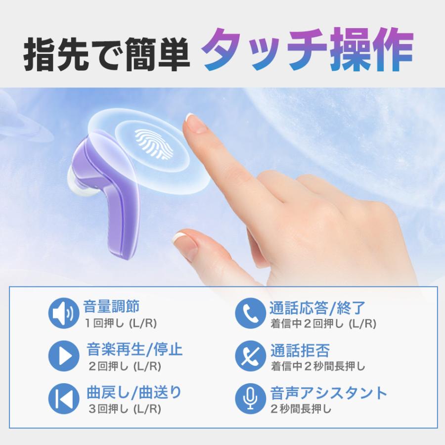 【正規代理店】 AceFast ワイヤレスイヤホン  T9 イヤホン iPhone Mac Android Bluetooth 5.3 ノイズリダクション かわいい 音質 自動ペアリング |  | 11