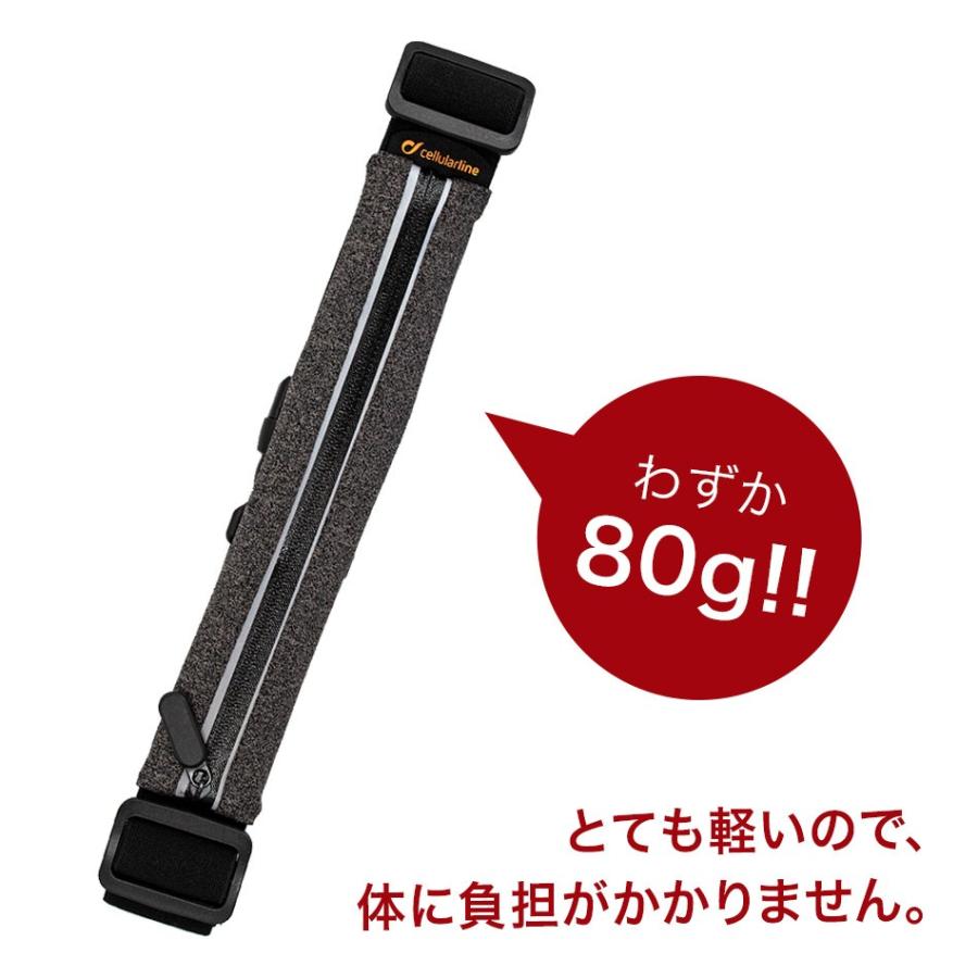 ランニング ポーチ 揺れない ウエストポーチ 腰 ランニングポーチ スマホ 伸縮 防水 軽量 ブランド Cellularline |  | 03