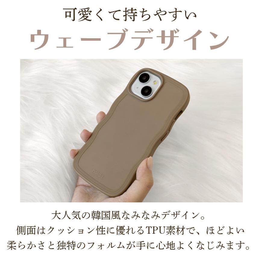 holdit 耐衝撃 iPhoneケース ミラー iPhone16 16e スマホケース ウェーブ 波 なみなみ うねうね 韓国 鏡 ケース iPhone15 Pro Max iPhone15  Pro アイフォン |  | 04