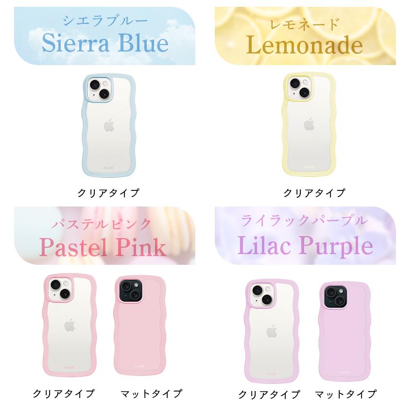 holdit 耐衝撃 iPhoneケース iPhone17e 17e iPhone17 17 Air Pro 16e スマホケース 透明 ウェーブ 波 なみなみ うねうね 韓国 鏡 ケース iPhone16 16 15 Pro Max |  | 12