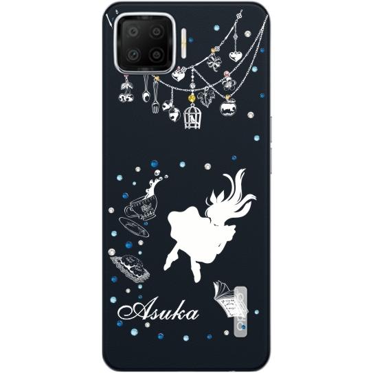 OPPO A Oppo A73 ケース オッポA73 カバー ラインストーン かわいい ら