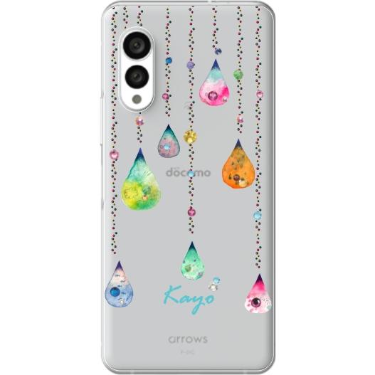 arrows N ケース F-51C アローズN カバー ラインストーン かわいい ら