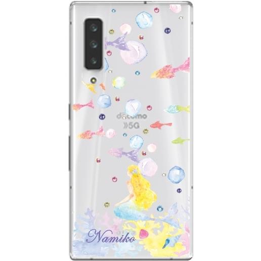 arrows NX NX9 ケース F-52A アローズNX9 カバー ラインストーン