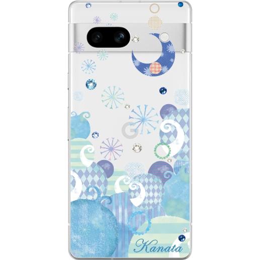 Google Pixel Pixel7a グーグルピクセル7a らふら 名入れ スマホケース