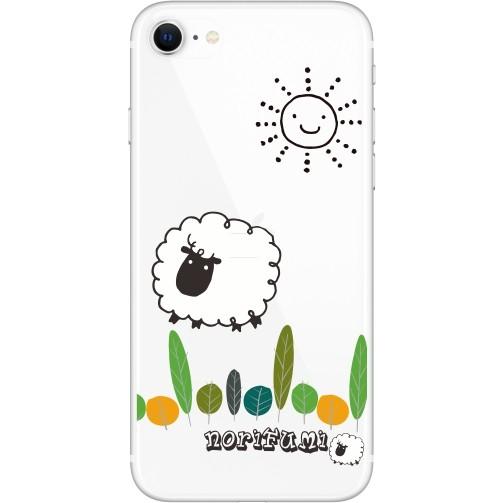 iPhone SE（第2世代） SE 第2世代 らふら 名入れ スマホケース ひつじ