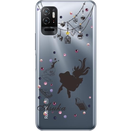 Redmi Xiaomi Note10T A101xm レッドミーノート10T らふら 名入れ