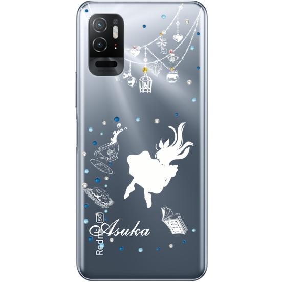 Redmi Xiaomi Note10T A101xm レッドミーノート10T らふら 名入れ