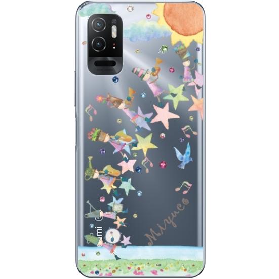 Redmi Xiaomi Note10T A101xm レッドミーノート10T らふら 名入れ