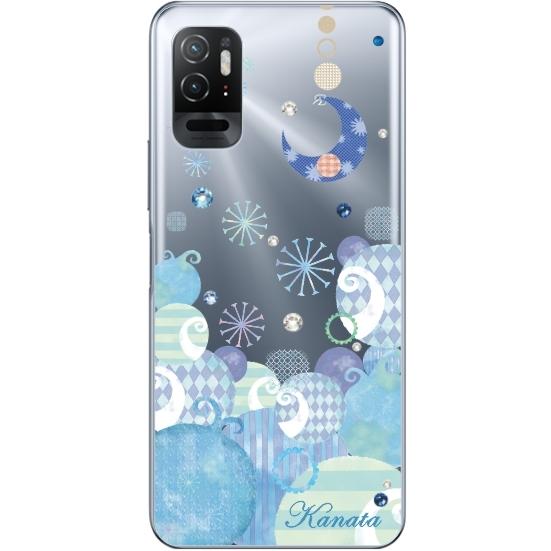 Redmi Xiaomi Note10T A101xm レッドミーノート10T らふら 名入れ