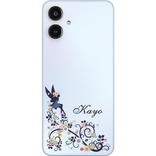 【新品未使用】Blingme スマホケース Galaxy A A25 SC-53F SCG33 SM-A253Z ギャラクシーA25 らふら 名入れ