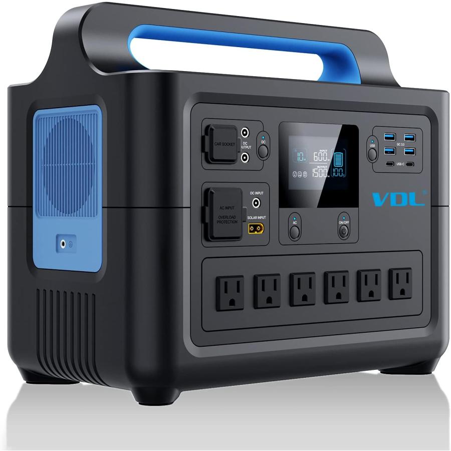 ポータブル電源 大容量 ポータブルバッテリー 非常用電源 1500W ポータブル電源 大容量 ポータブルバッテリー 非常用電源 1500W