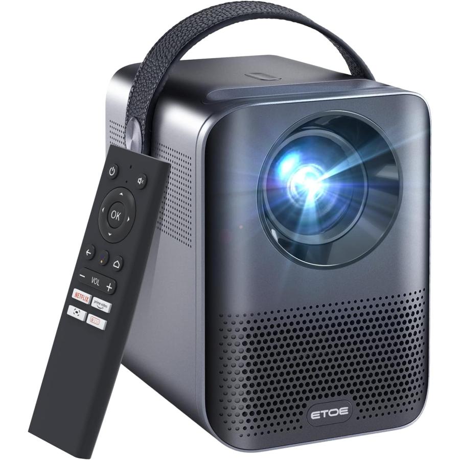ETOE プロジェクター小型 Android TV10.0 Netflix搭載 1080p ETOE プロジェクター小型 Android TV10.0 Netflix搭載 1080p