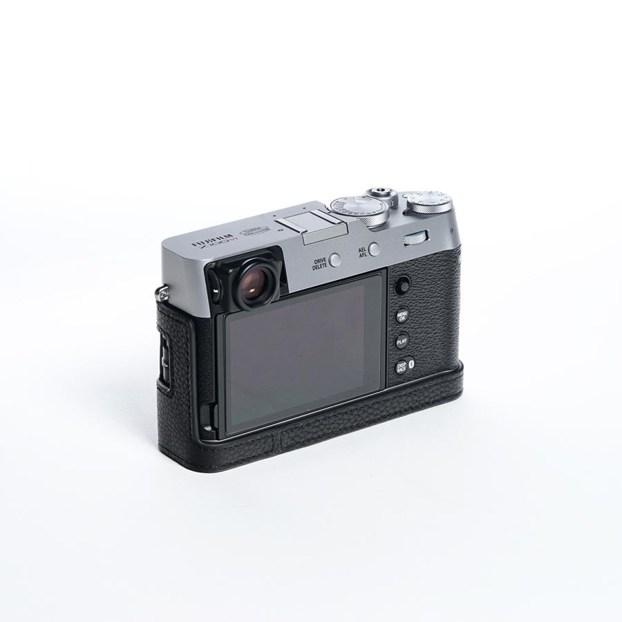 TP Original FUJIFILM X100VI用 ボディーハーフケース ブラック ［国内