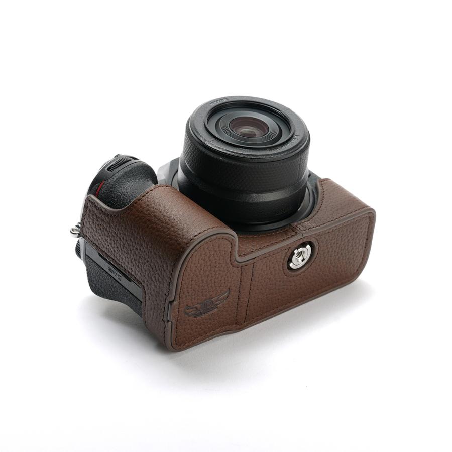 TP Original Nikon Z6III用 ボディーハーフケース ダークブラウン