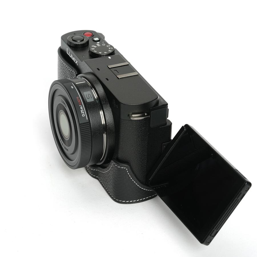 TP Original Panasonic LUMIX S9用 ボディーハーフケース ブラック