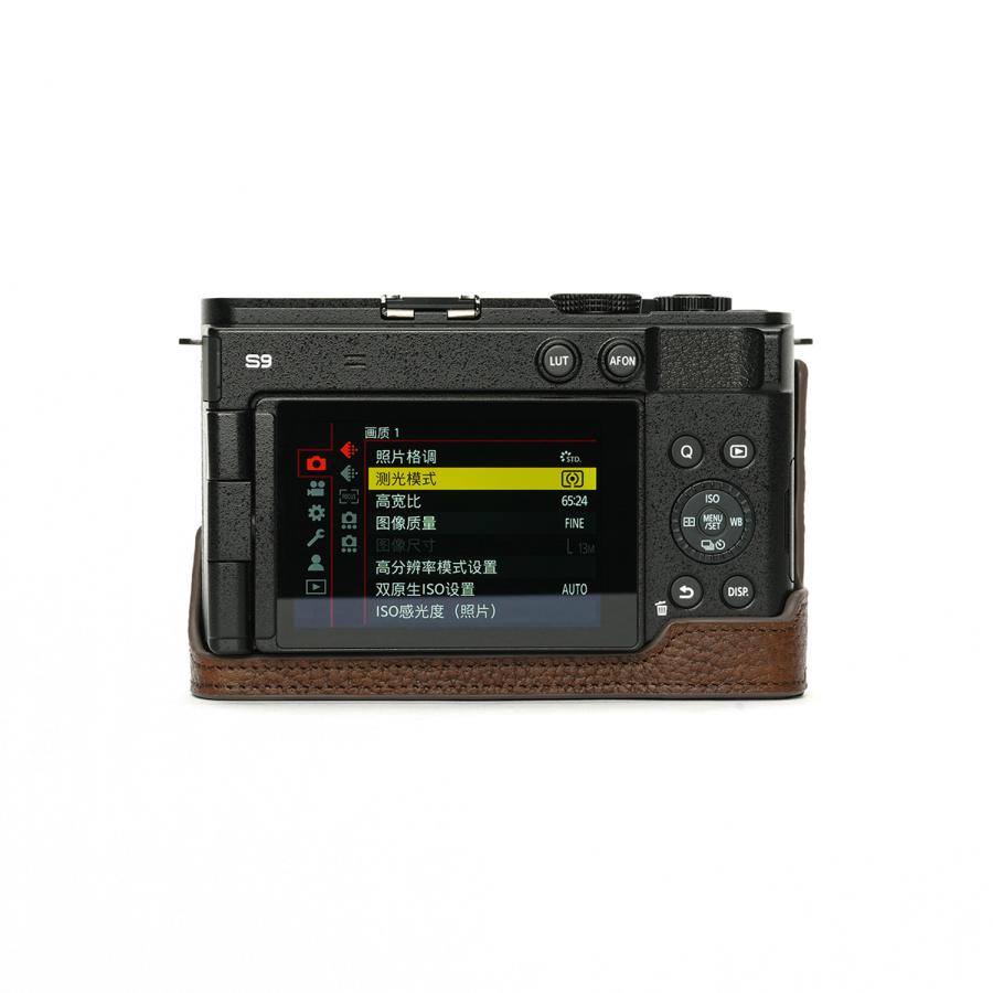 TP Original Panasonic LUMIX S9用 ボディーハーフケース ダーク TP Original Panasonic LUMIX S9用 ボディーハーフケース ダーク