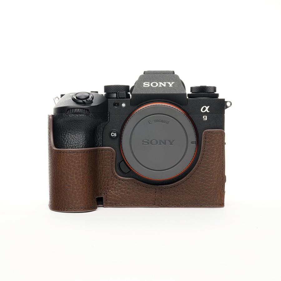 TP Original SONY α9III/α1 II 兼用 ボディーハーフケース ダーク