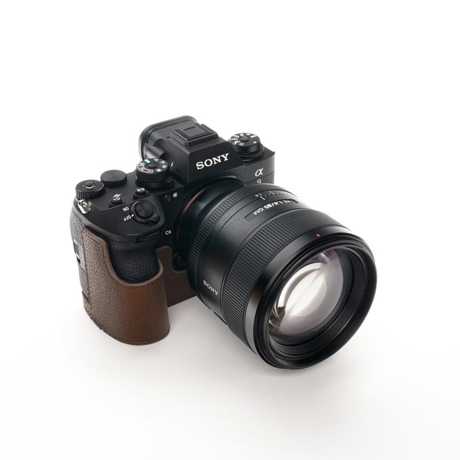 TP Original SONY α9III/α1 II 兼用 ボディーハーフケース ダーク