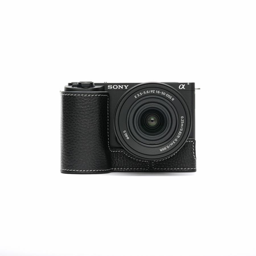 TP Original SONY VLOGCAM ZV-E10 II用 ボディーハーフケース ブラック