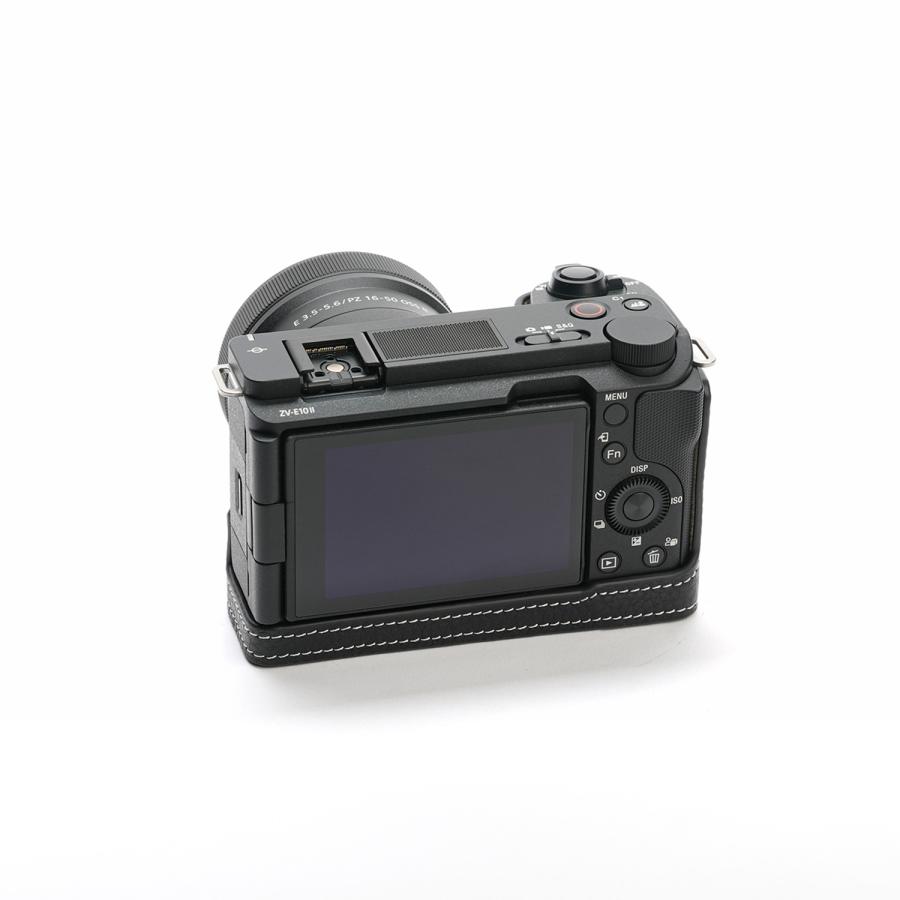 TP Original SONY VLOGCAM ZV-E10 II用 ボディーハーフケース ブラック