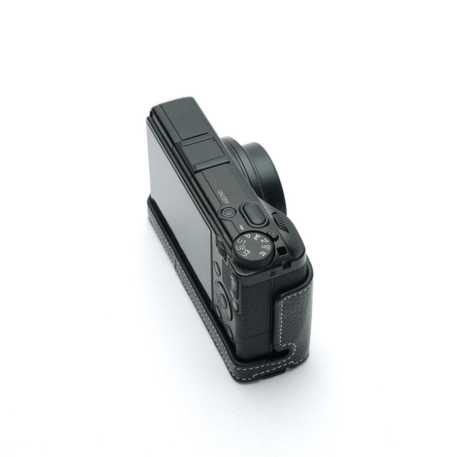 TP Original RICOH GR IV 用 ボディーハーフケース ブラック［国内正規
