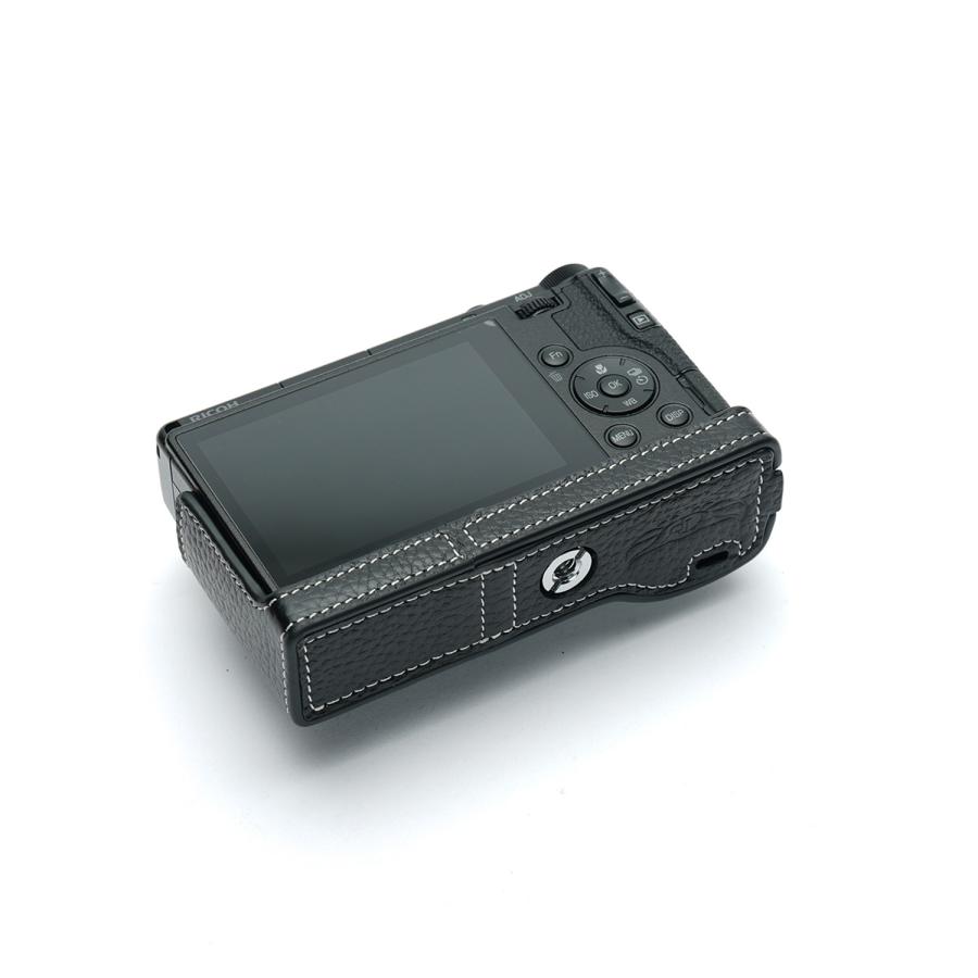 TP Original RICOH GR IV 用 ボディーハーフケース ブラック［国内正規