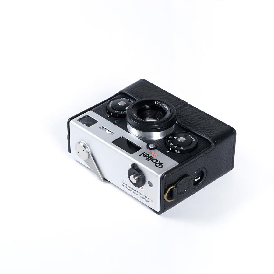 TP Original Rollei 35 AF 用 ボディーハーフケース ブラック［国内
