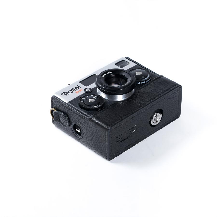 TP Original Rollei 35 AF 用 ボディーハーフケース ブラック［国内
