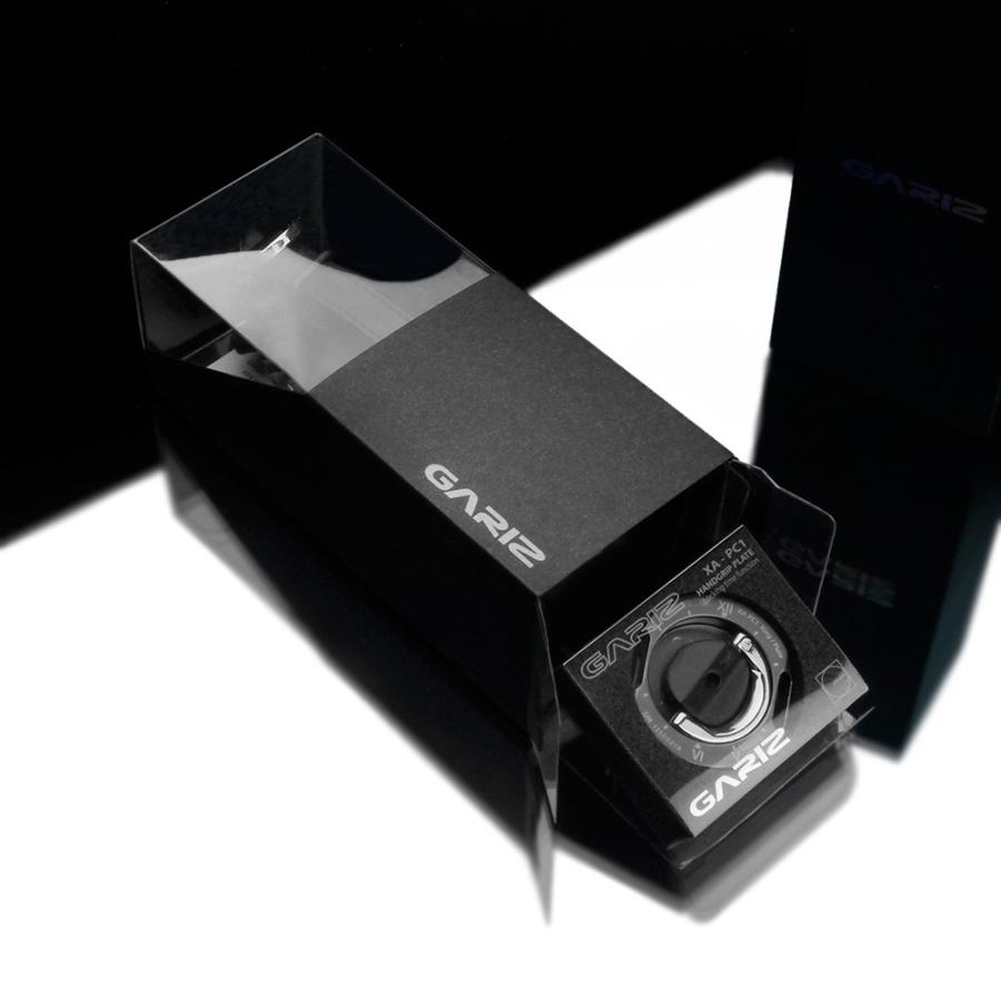 GARIZ/ゲリズ Italian Leathere with Alcantara カメラグリップ (プレートXA-PC1セットモデル) 　AT-HG2/ABK1 Ergonomic Camera Handgrip＋Plate ブラック | GARIZ | 01
