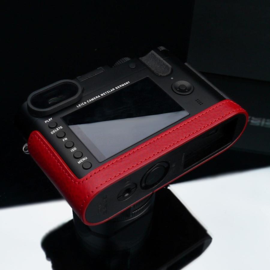 本革 LEICA ライカ Q/QP用 カメラケース 赤 ライカ（Leica） Leica Q2 専用 レザー ケース Volcano TP Original