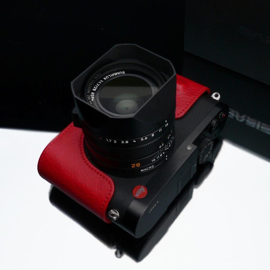 GARIZ GARIZ/ゲリズ Leica Q（Typ116）/Q-P用 本革カメラケース BL