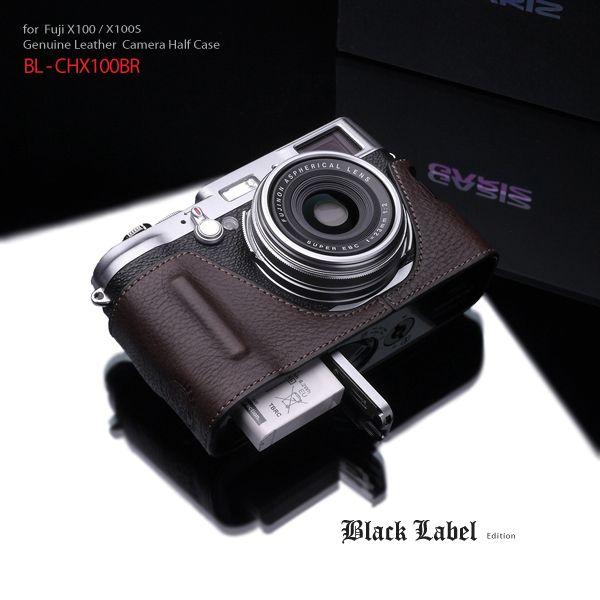 【お取り寄せ品】GARIZ/本革カメラケース Black Label Edition FUJIFILM/フジフイルム X100/X100S用