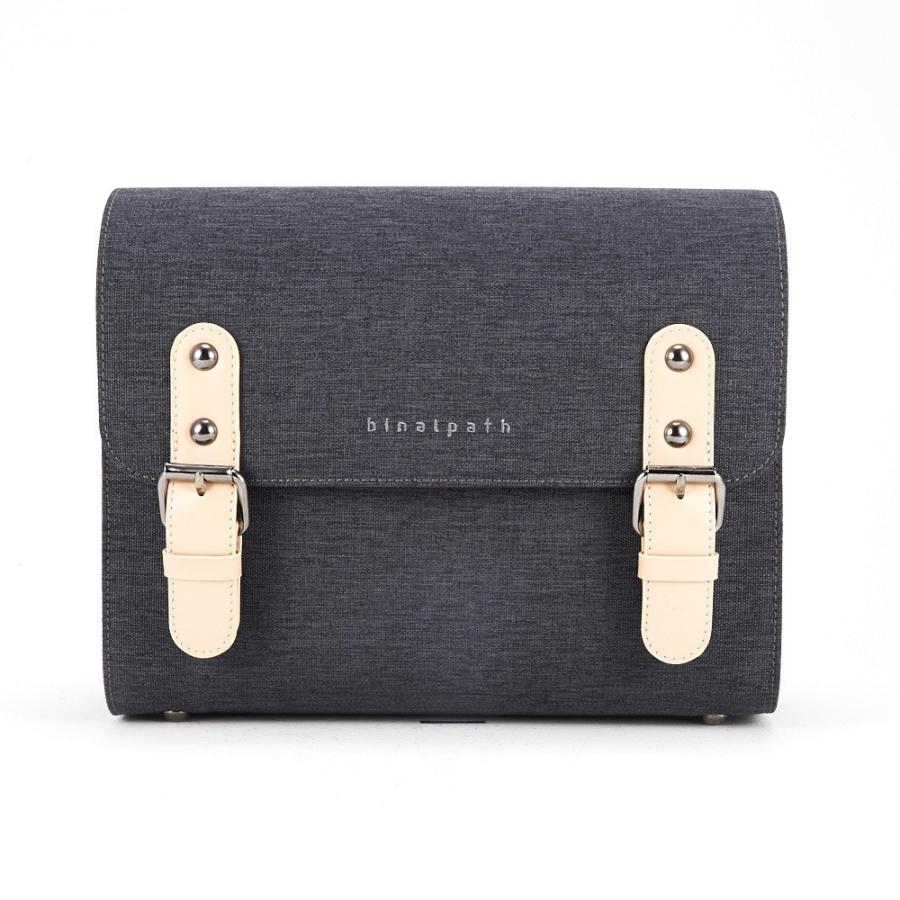 GARIZ ミラーレス一眼/コンパクトデジカメ用 ショルダーカメラバッグ CB-NCMGR グレー | GARIZ