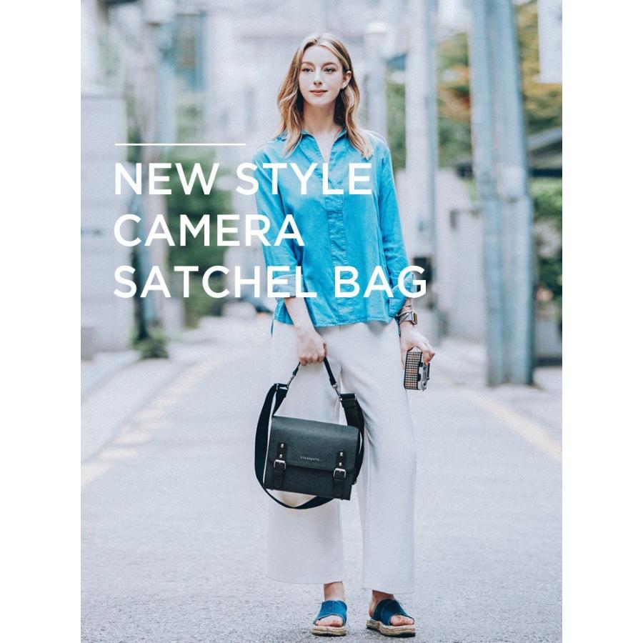 GARIZ ミラーレス一眼/コンパクトデジカメ用 ショルダーカメラバッグ CB-NCMKH カーキ | GARIZ | 05