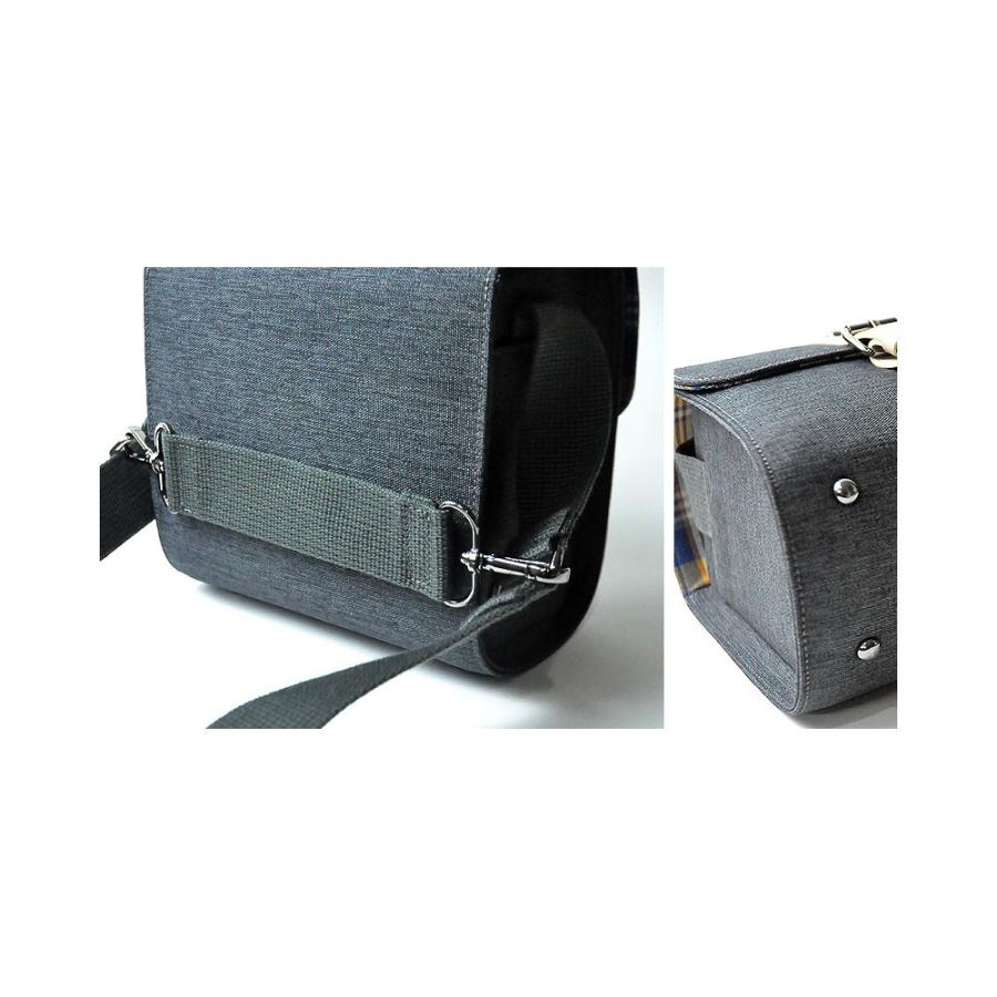 GARIZ ミラーレス一眼/コンパクトデジカメ用 ショルダーカメラバッグ CB-NCSGR グレー | GARIZ | 02