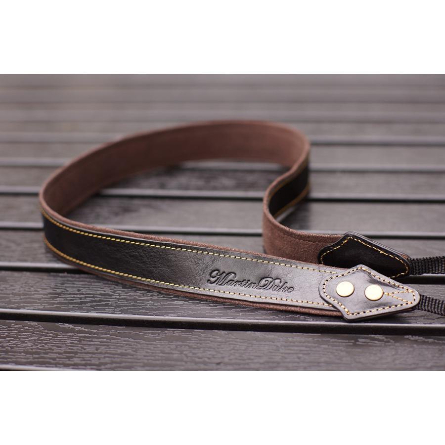 Martin Duke カメラネックストラップ SVEN Bon Bon Leather Neck Strap(N) Black |  | 02