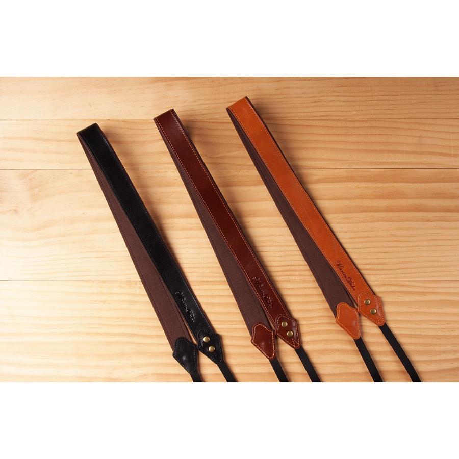 Martin Duke カメラネックストラップ SVEN Bon Bon Leather Neck Strap(N) Black |  | 03